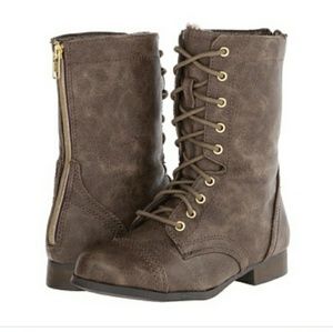 Steve Madden faux fur boots